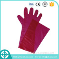 Veterinary disposable long sleeve gloves